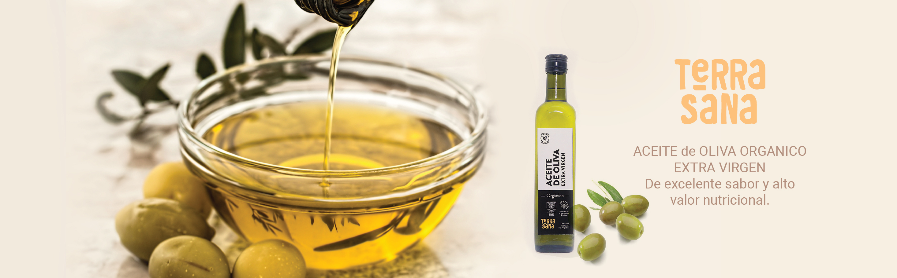 Aceite de oliva orgánico Terrasana