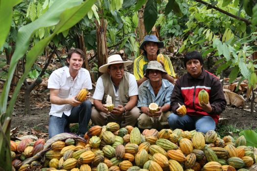 Cacao elaborado de manera biodinámica