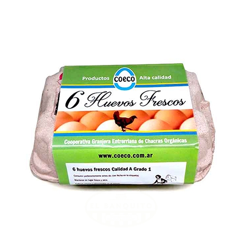 Huevos Coeco x 6