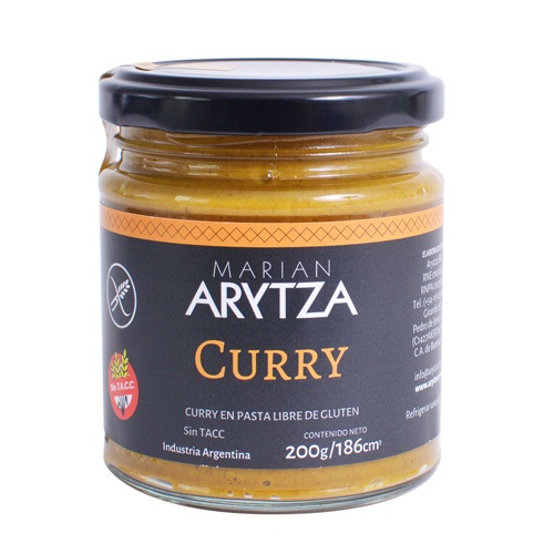 Curry en pasta suave
