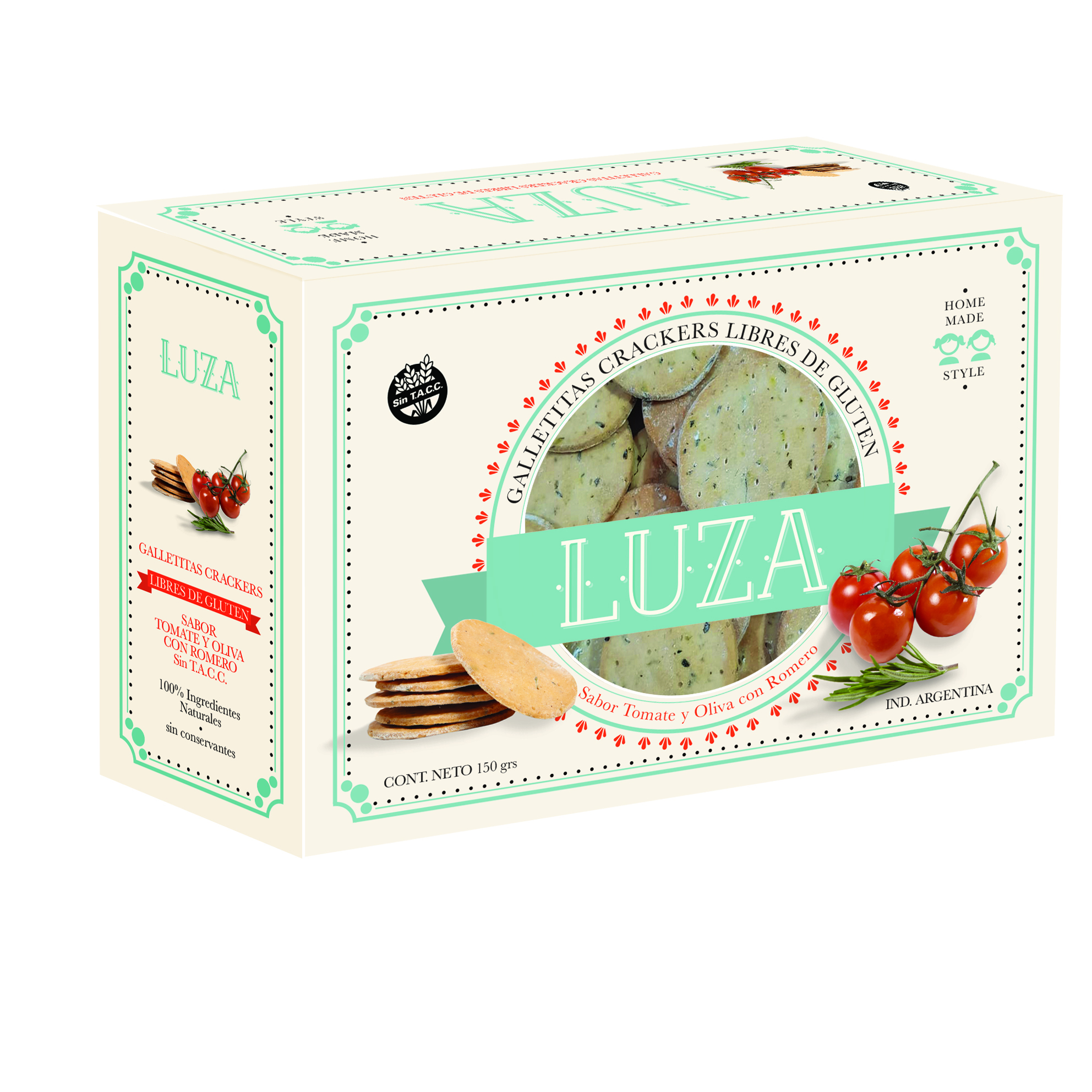 Galletitas Tomate y Oliva