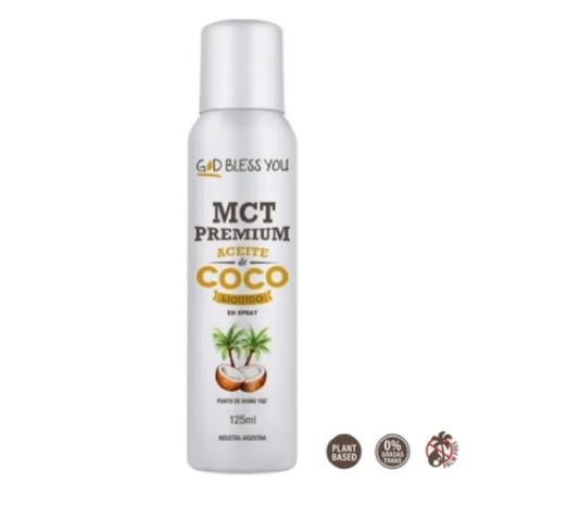 Aceite de coco en spray