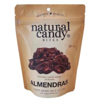 Bites almendras y semillas bañadas