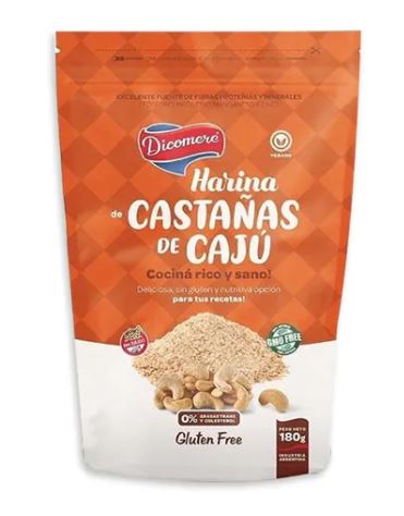 Harina de castañas de caju
