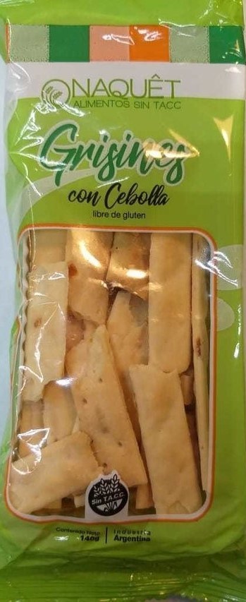 Grisines sabor cebolla