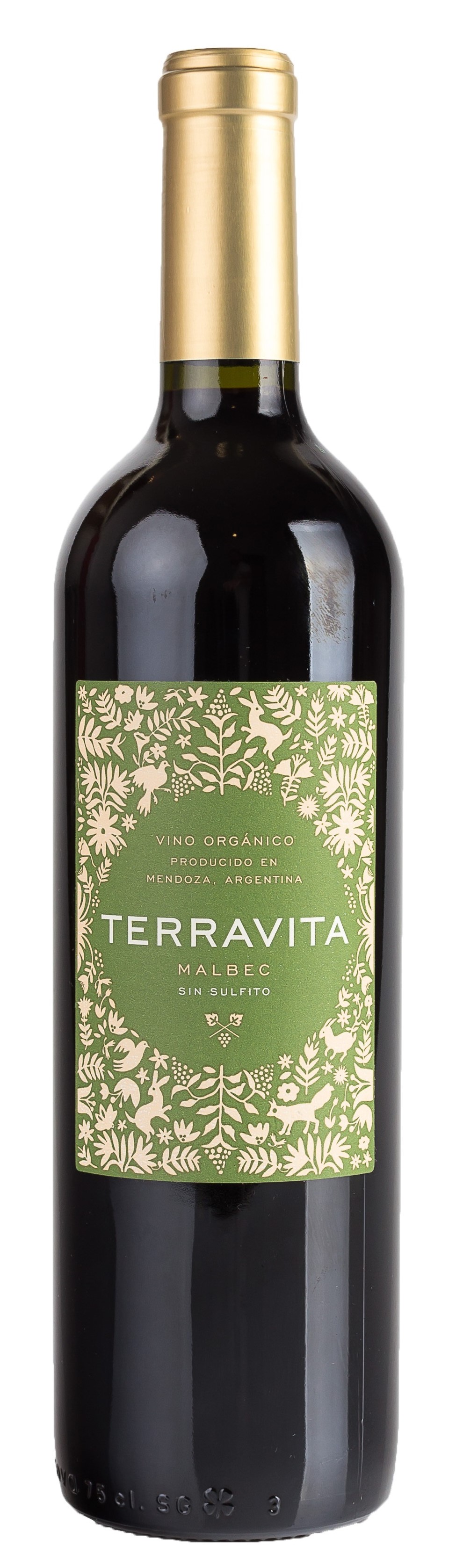 Vino malbec sin sulfito
