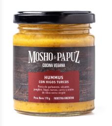 Hummus con higos turcos