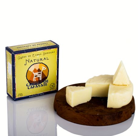 Queso de cabra semiduro sabor natural