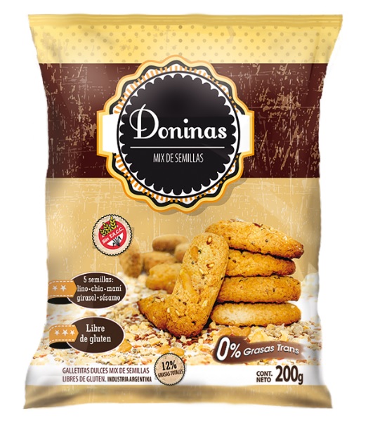 Galletitas mix de 5 semillas