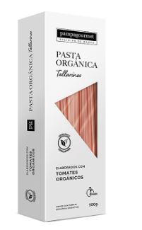 Tallarines orgánicos de tomate